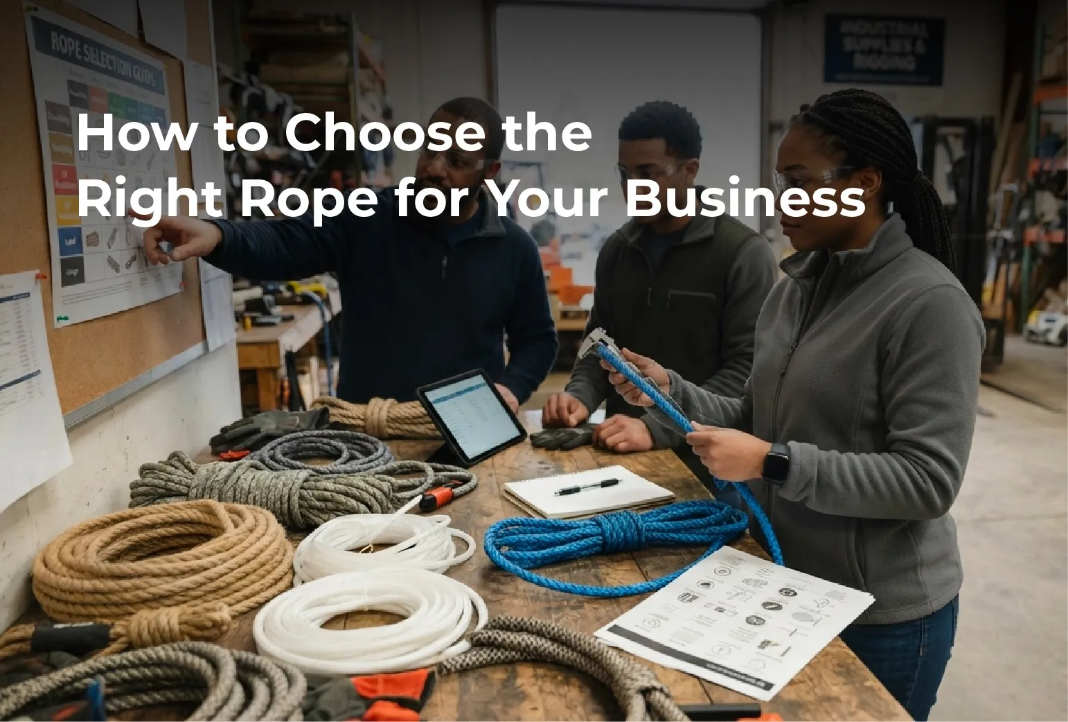 How to Choose the Right Rope for Your Business